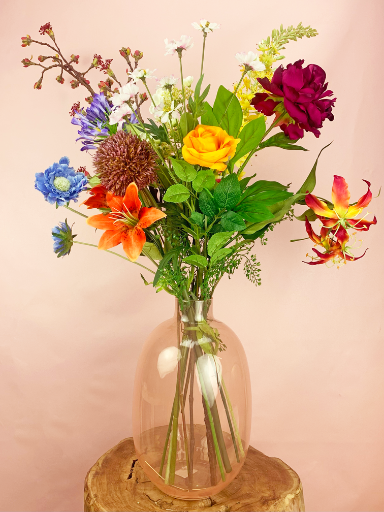 Ramo de seda "Pretty Explosion" | 100cm