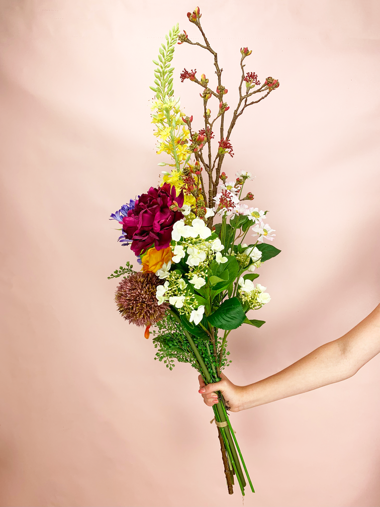 Bouquet di seta "Pretty Explosion" | 100cm