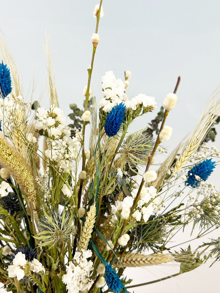 Bouquet de fleurs séchées "Pure Hills" | 55cm