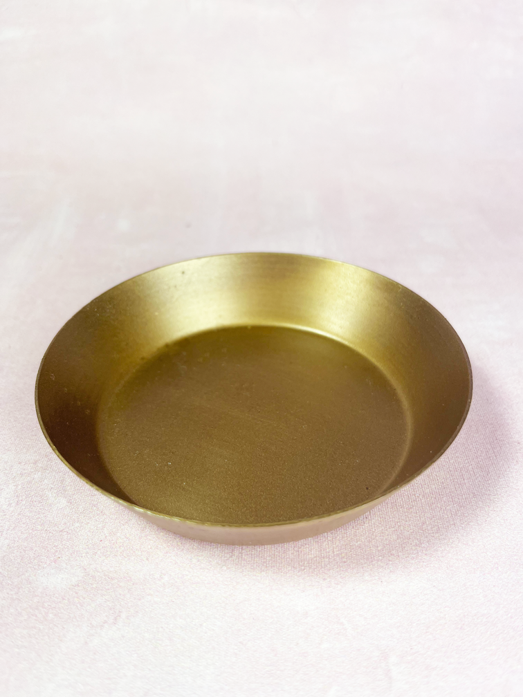 Ciotola d'ambra oro | 10X10cm