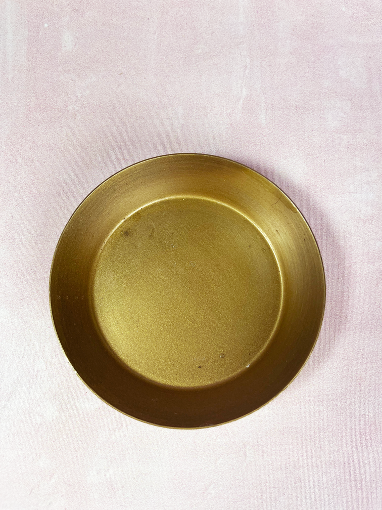 Ciotola d'ambra oro | 10X10cm