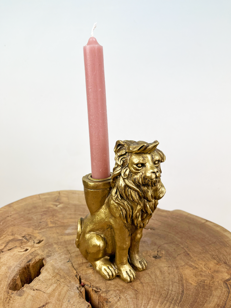 Leone d'oro (candeliere) | 15 cm