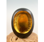 Marrakesch T-light schwarz/goldenes Ei Large | 26x11x33cm
