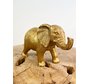 Eléphant doré | Petit | 18 x 7 x 12cm