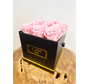Caja de lujo para rosas de larga duración - 9 rosas 'rosa