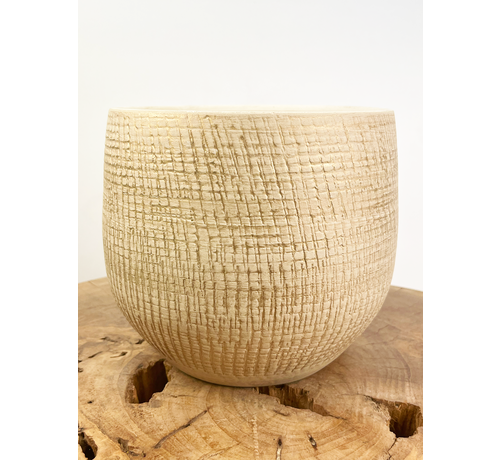 Ter Steege Ryan blomkruka "grädde" | 17x18cm