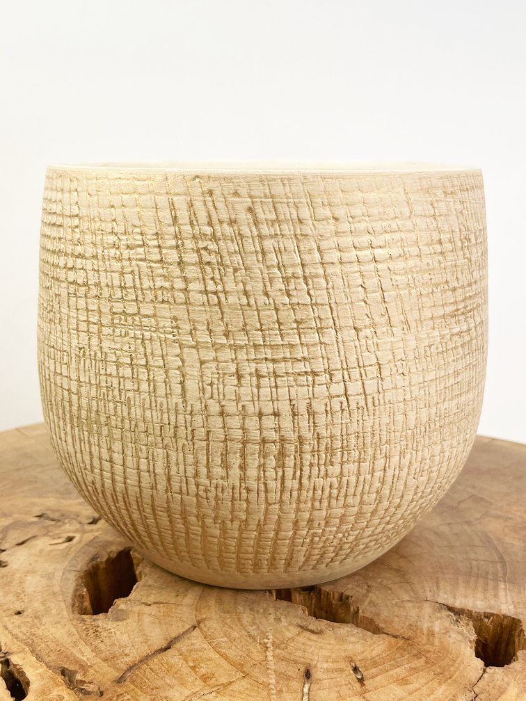 Ter Steege Ryan blomkruka "grädde" | 17x18cm