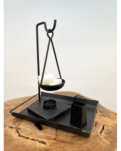Table/cabinet setting 'Charcoal' | Home decoration set
