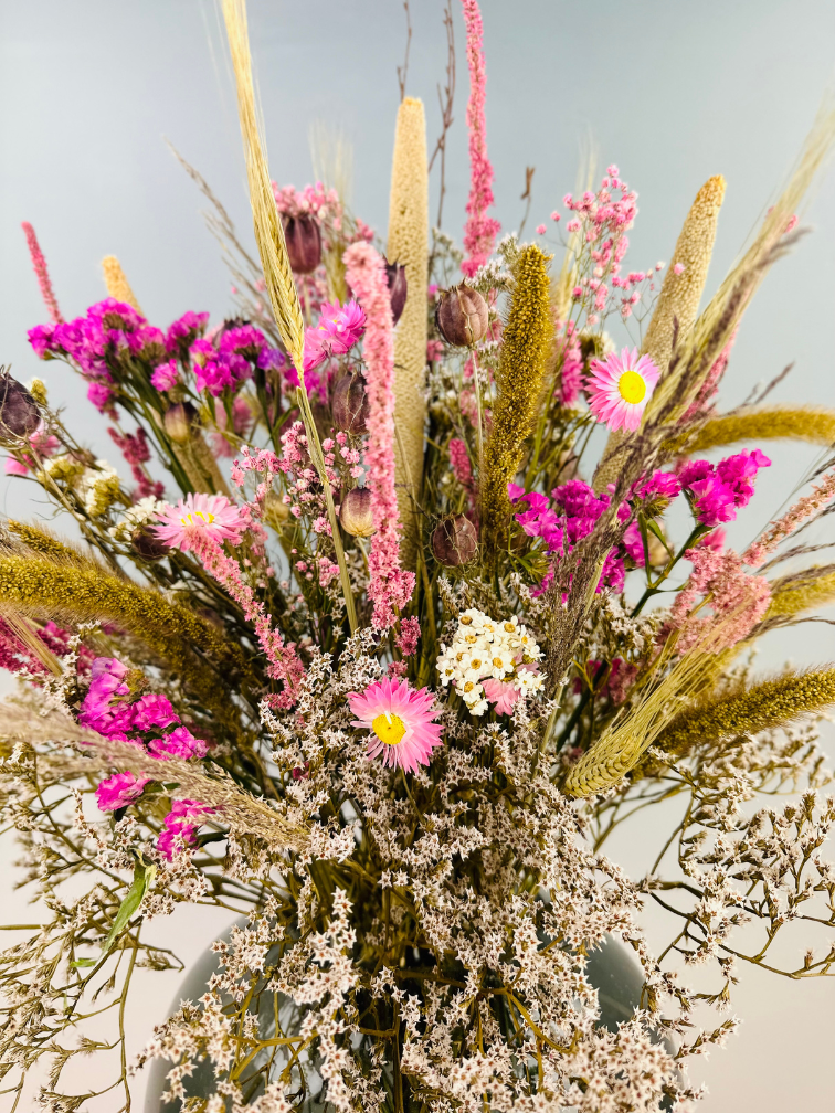 Bouquet de fleurs séchées "Amour d'été" Large | 80cm
