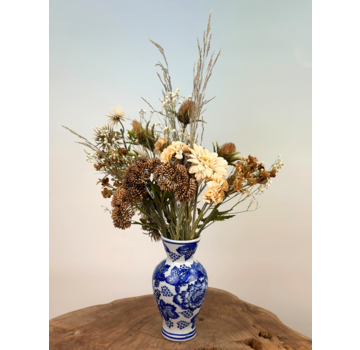 Bouquet en soie et sec "Perfect Sense" | 35cm