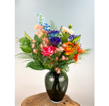 Bouquet de soie "Couleurs lumineuses" | 75cm