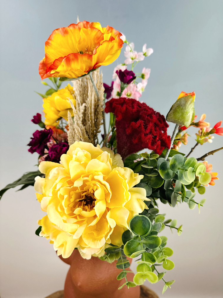 Bouquet di seta "Solstizio di Giugno" | 65cm