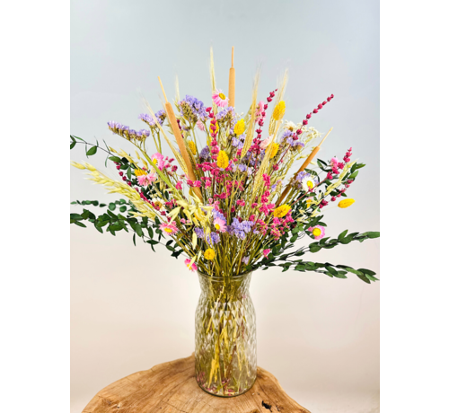 Bouquet di fiori secchi "The Happiness Bouquet" - grande | 60cm
