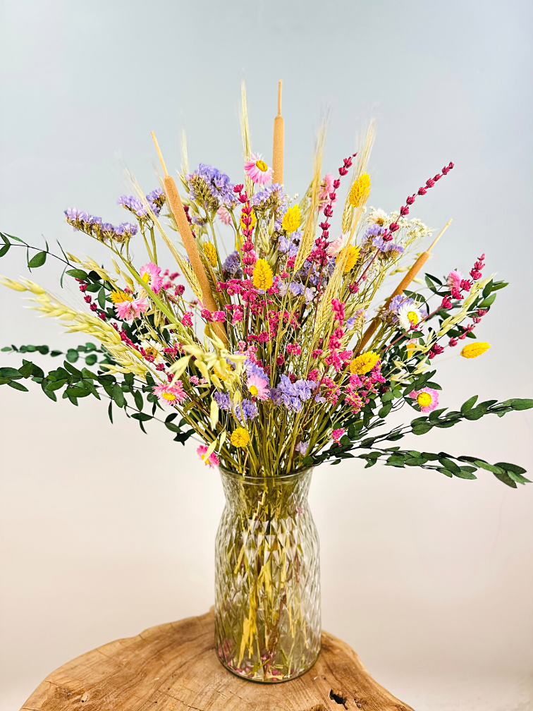 Bouquet di fiori secchi "The Happiness Bouquet" - grande | 60cm