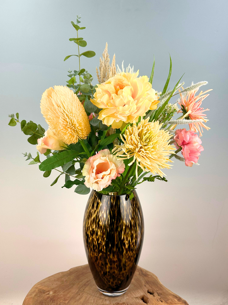 Bouquet di seta "Soft Vanilla" | 80cm