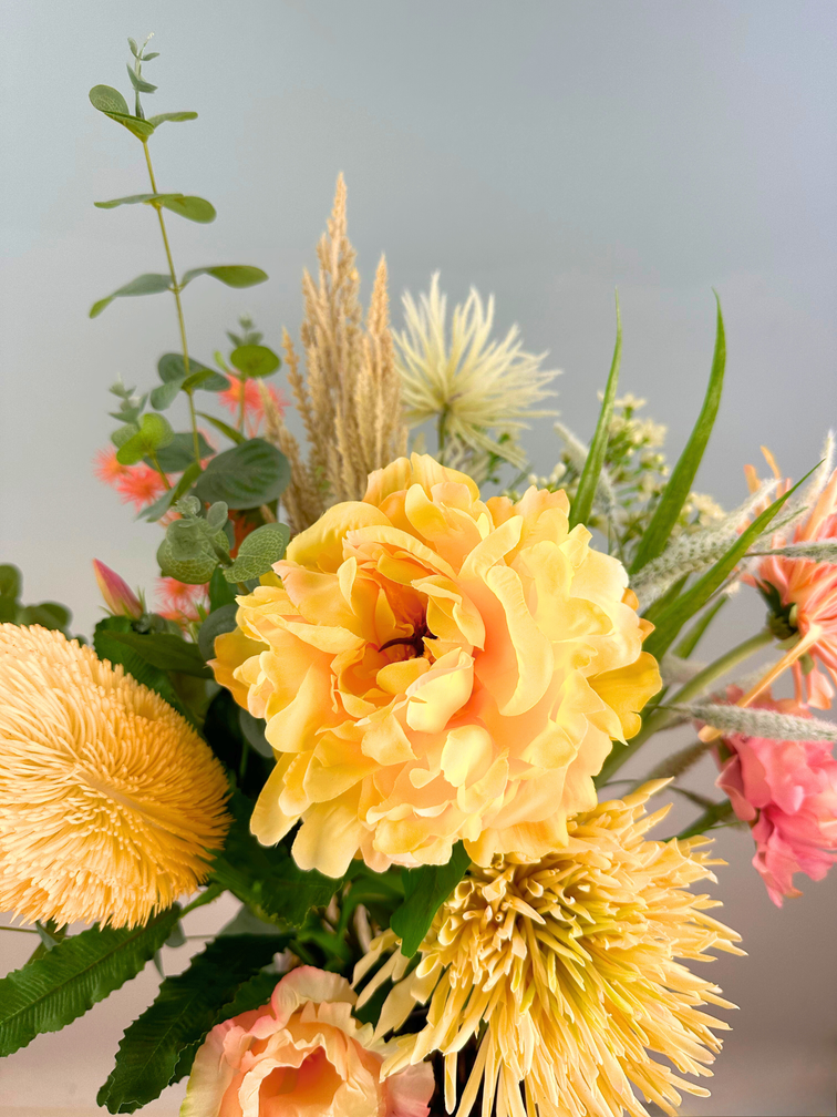 Bouquet de soie "Soft Vanilla" | 80cm