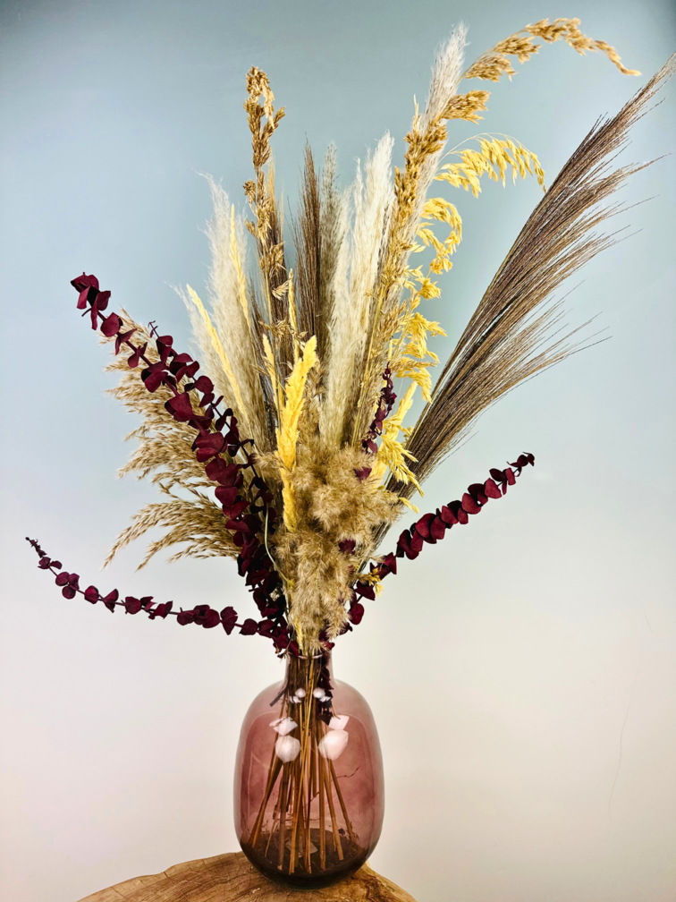 Bouquet de fleurs sèches "Pampas Life" | 65cm