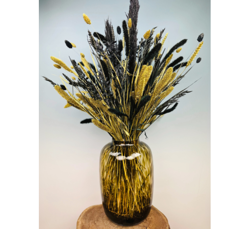 Bukiet suszonych kwiatów "Bold & Cheetah" | 90cm