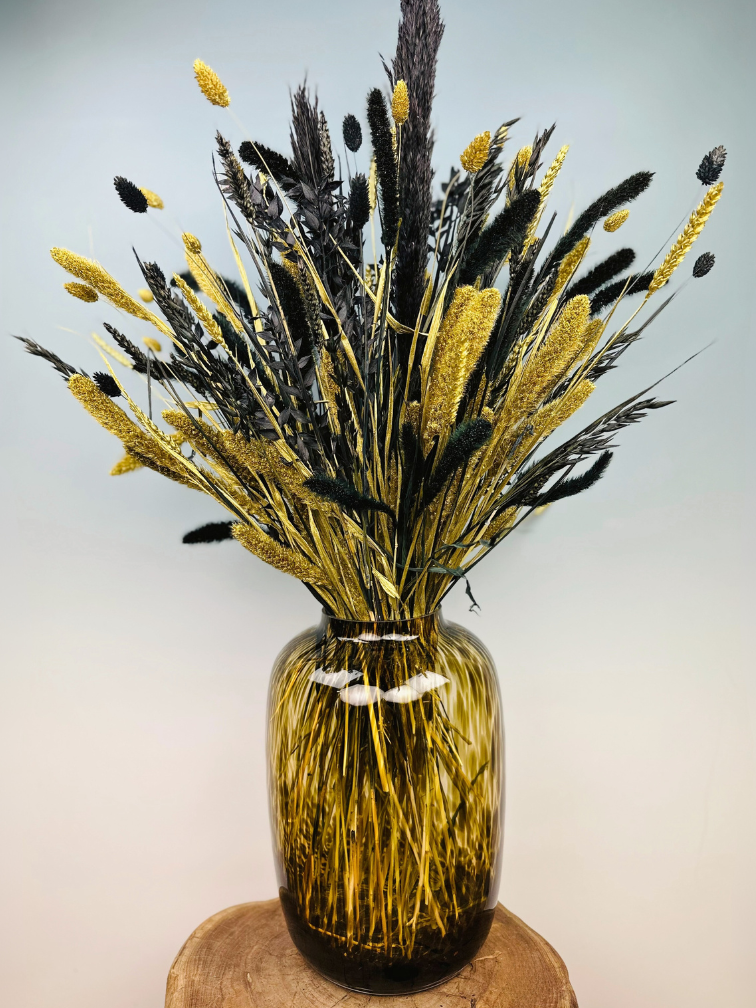 Bouquet di fiori secchi "Bold & Cheetah" | 90cm