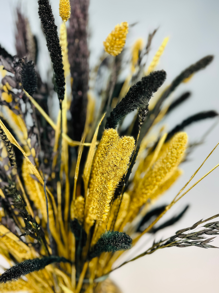 Bouquet di fiori secchi "Bold & Cheetah" | 90cm
