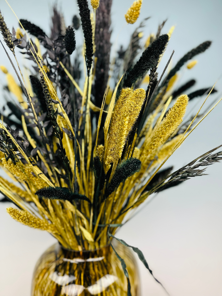 Bouquet di fiori secchi "Bold & Cheetah" | 90cm