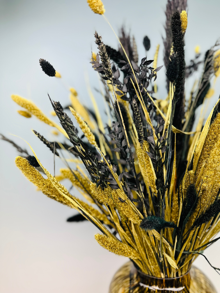Bouquet di fiori secchi "Bold & Cheetah" | 90cm