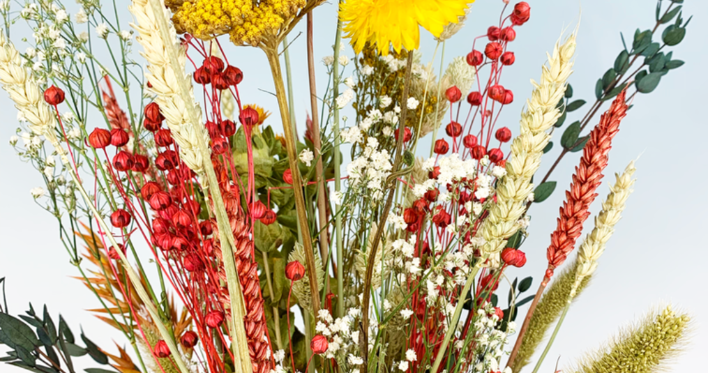 De största fördelarna med torkade blommor
