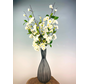 Bouquet di seta "Peach Blossom" - con vaso elegante incluso | 80cm