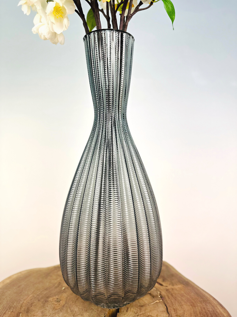 Ramo de seda "Flor de melocotón" - incluye elegante jarrón | 80cm