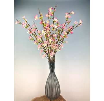 Bouquet di seta "Apple Blossom" - vaso incluso | 85cm