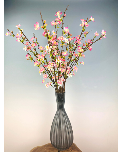 Bouquet di seta "Apple Blossom" - vaso incluso | 85cm