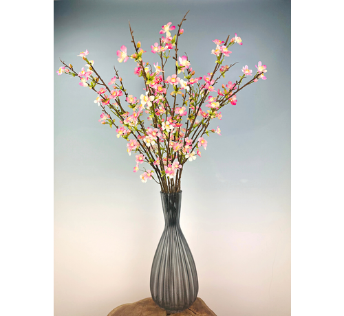 Bouquet di seta "Apple Blossom" - incluso vaso elegante | 85cm