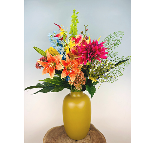 Silk bouquet "Tropical Dreams" | 75cm