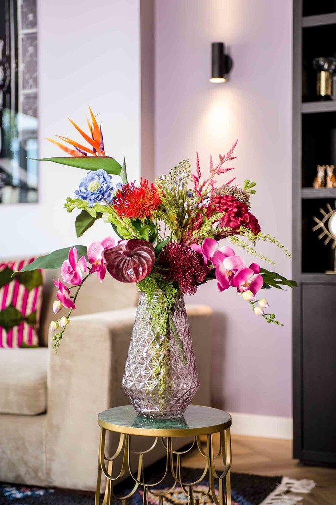 Bouquet de soie "Tropical Dreams" | 75cm