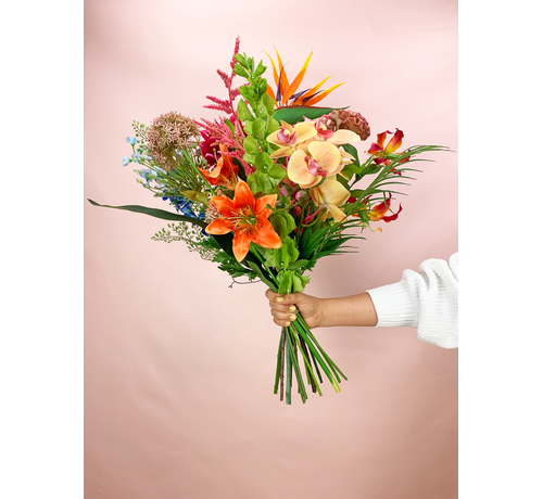 Ramo de seda "Sueños Tropicales" | 75cm