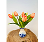 Tulipany artystyczne "Dutch Splendour" - łososiowy | 30cm