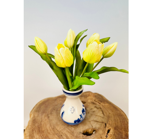 Konsttulpaner "Dutch Splendour" - gul | 30cm