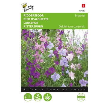 Delphinium Buzzy®, Espuela de caballero Imperial mixta