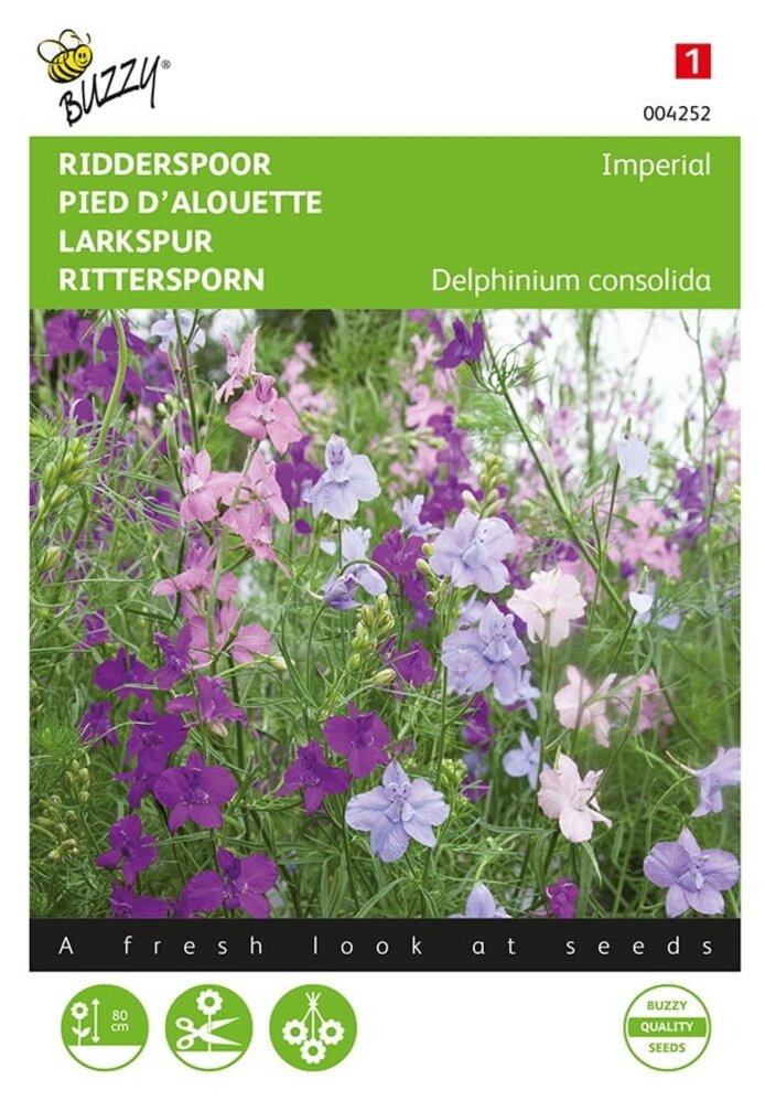 Delphinium Buzzy®, Espuela de caballero Imperial mixta