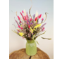 Ramo de flores secas "Perla de Jade" | 40cm - incluye jarrón