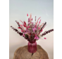 Bouquet de fleurs séchées "Sunny Days" | 40cm - vase inclus