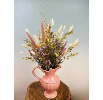 Suchy bukiet "Lorena's Pink Tea Party" | 60cm