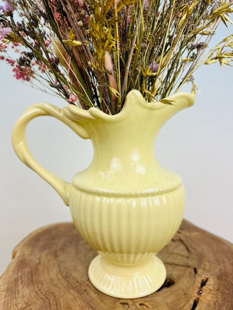 Bouquet di fiori secchi 'Lorena's Yellow Tea Party' | 60cm