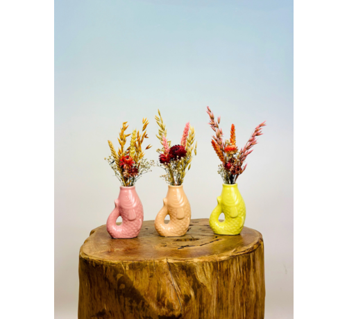 Set of drying bouquets "Trio of Fish" - 3 pieces