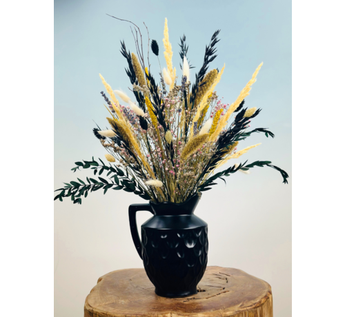 Bouquet de fleurs séchées "Black Beautea" | 50cm