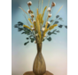 Ramo de flores secas "Bombacio" - beige | 85cm