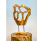 Teak statue on stand | 34x10x58cm |