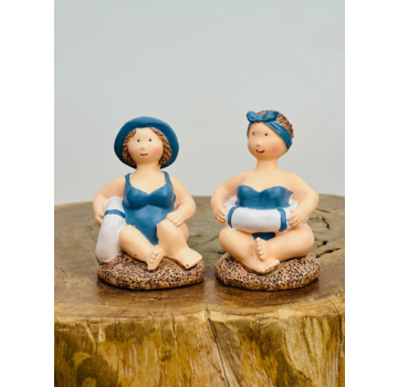 Set di donne grasse | 8,5x8,5x12,5 cm