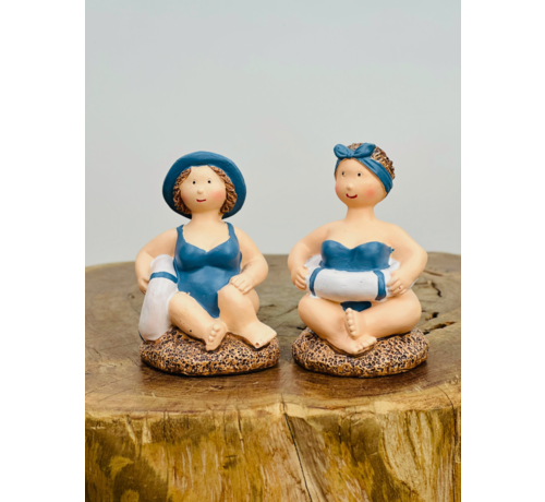 Conjunto Señora Gorda (Poliresina) | 8,5x8,5x12,5cm