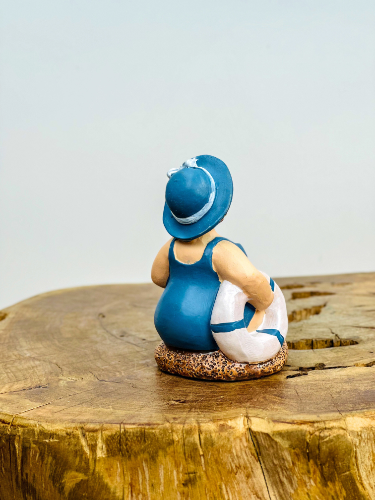 Fat lady set (Polyresin) | 8.5x8.5x12.5cm